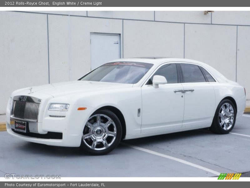 English White / Creme Light 2012 Rolls-Royce Ghost