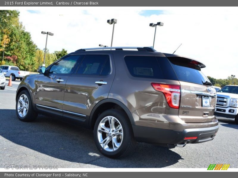 Caribou / Charcoal Black 2015 Ford Explorer Limited