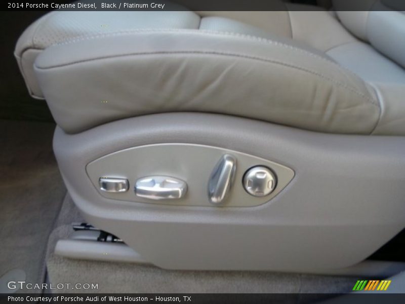 Black / Platinum Grey 2014 Porsche Cayenne Diesel