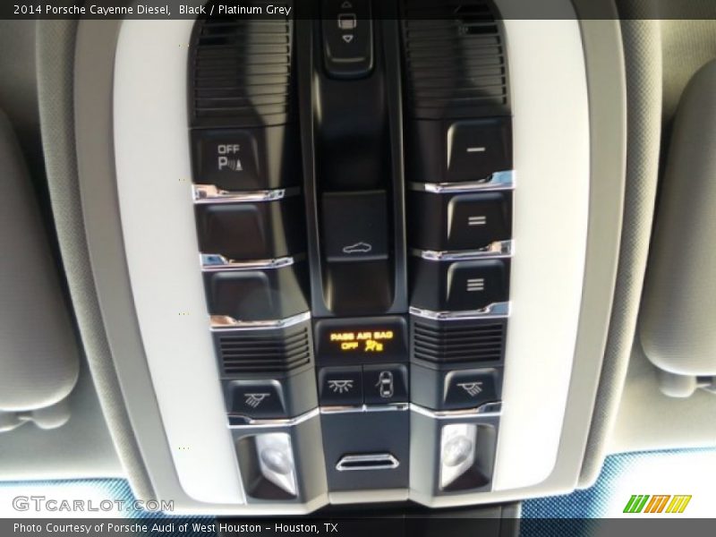 Black / Platinum Grey 2014 Porsche Cayenne Diesel