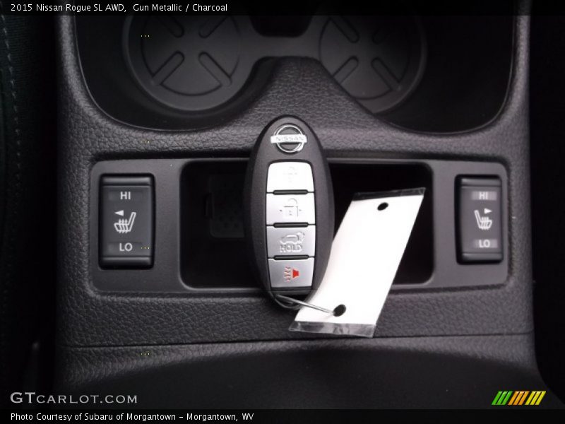 Keys of 2015 Rogue SL AWD