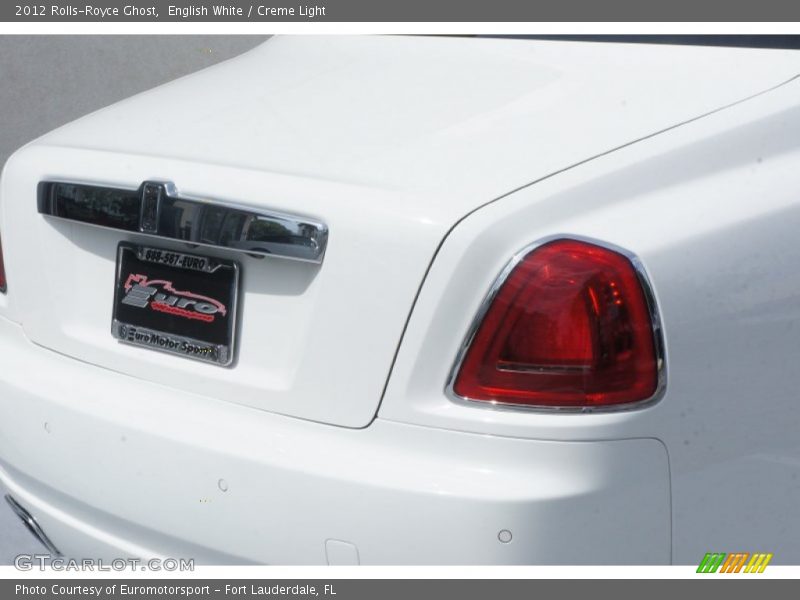 English White / Creme Light 2012 Rolls-Royce Ghost