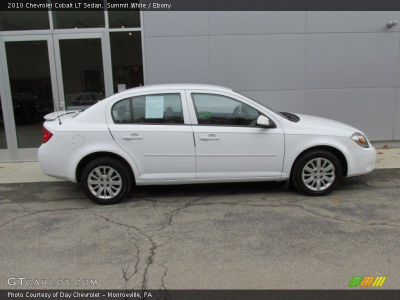 Summit White / Ebony 2010 Chevrolet Cobalt LT Sedan