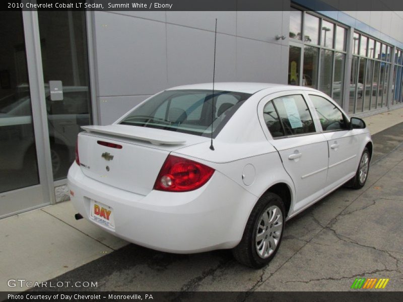 Summit White / Ebony 2010 Chevrolet Cobalt LT Sedan