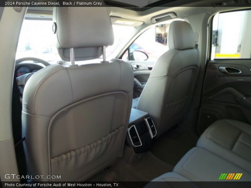 Black / Platinum Grey 2014 Porsche Cayenne Diesel