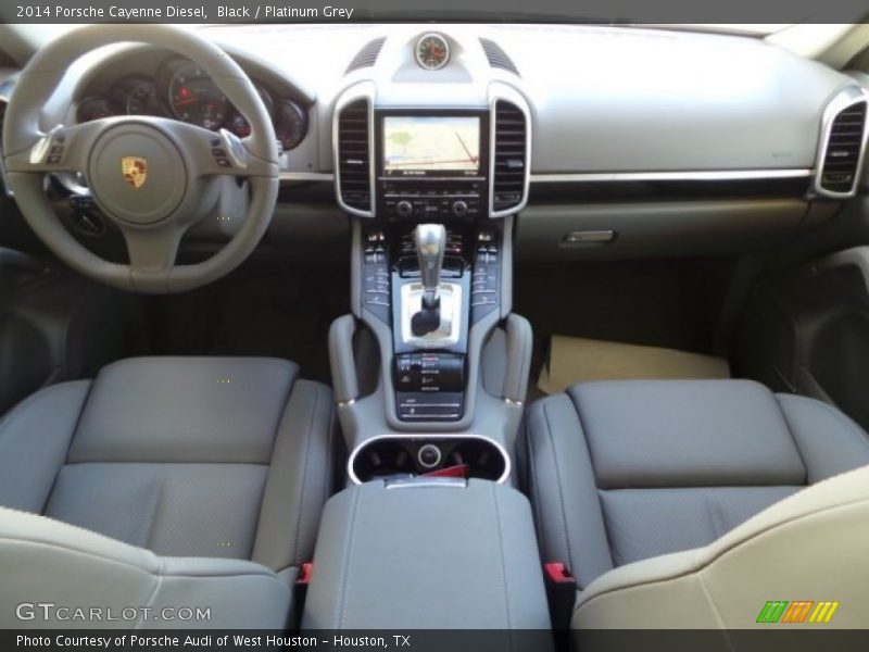 Black / Platinum Grey 2014 Porsche Cayenne Diesel