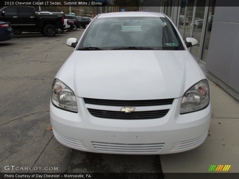 Summit White / Ebony 2010 Chevrolet Cobalt LT Sedan