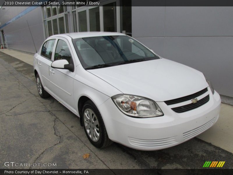 Summit White / Ebony 2010 Chevrolet Cobalt LT Sedan