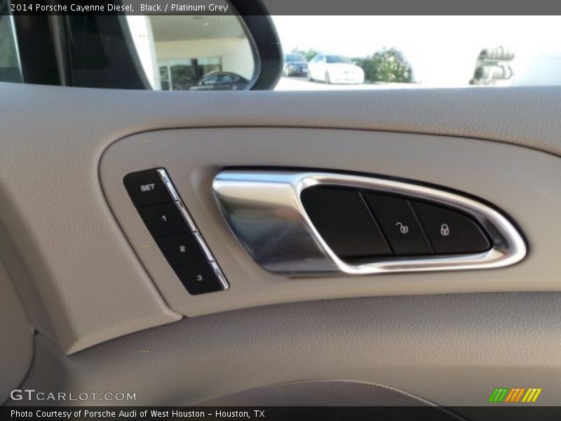 Black / Platinum Grey 2014 Porsche Cayenne Diesel