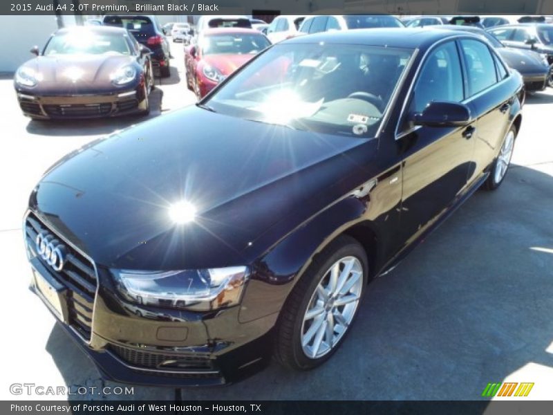 Brilliant Black / Black 2015 Audi A4 2.0T Premium