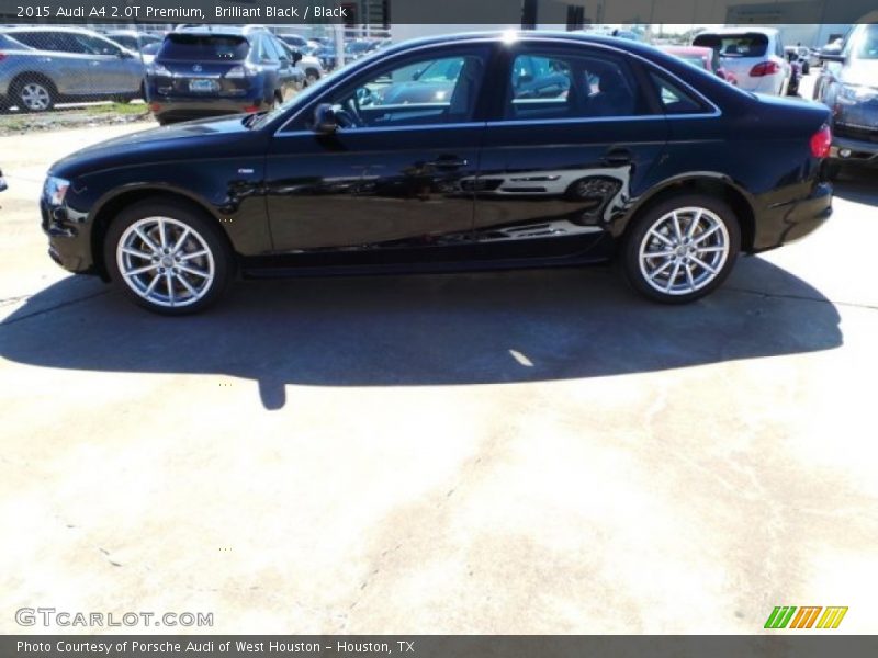 Brilliant Black / Black 2015 Audi A4 2.0T Premium