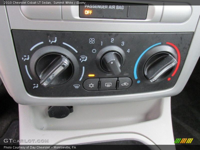 Summit White / Ebony 2010 Chevrolet Cobalt LT Sedan