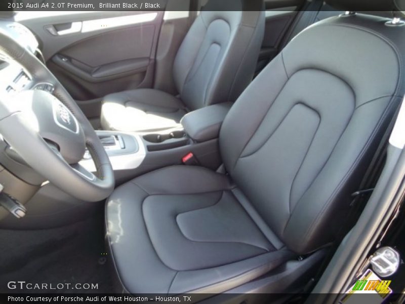 Brilliant Black / Black 2015 Audi A4 2.0T Premium