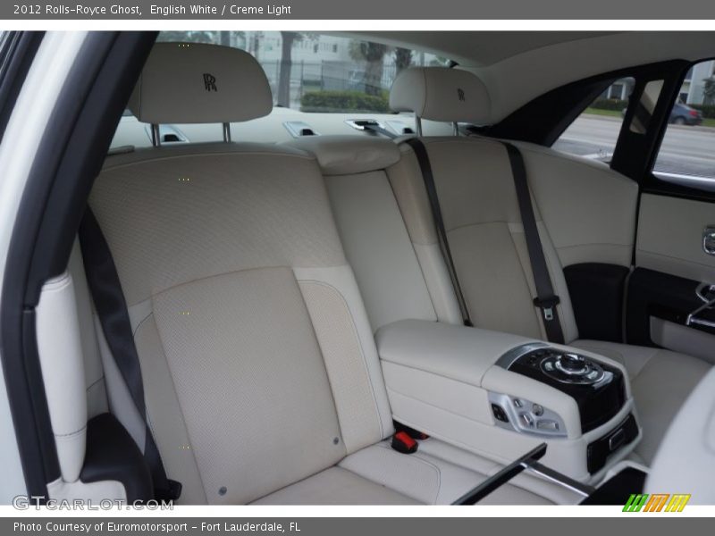 Rear Seat of 2012 Ghost 