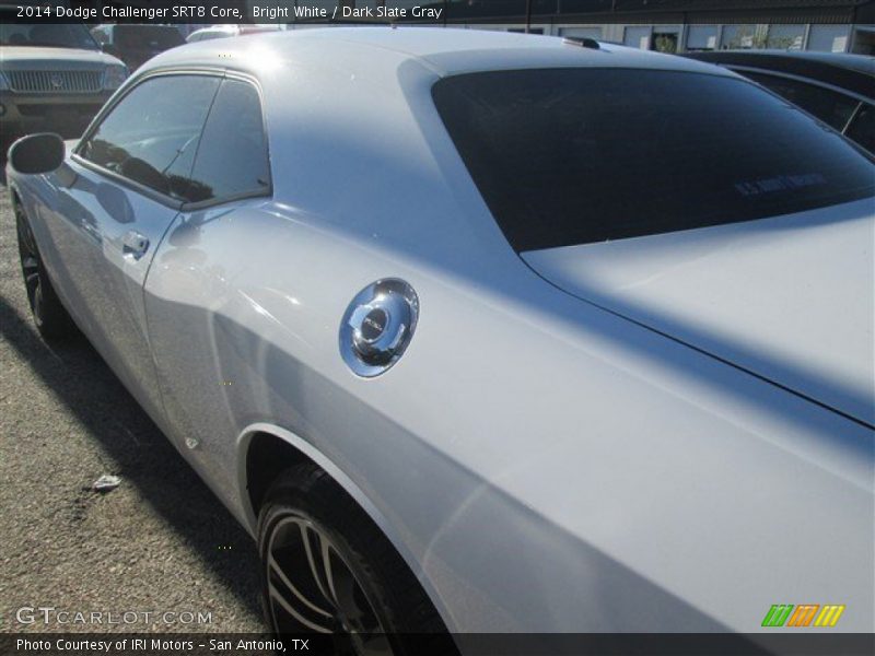 Bright White / Dark Slate Gray 2014 Dodge Challenger SRT8 Core