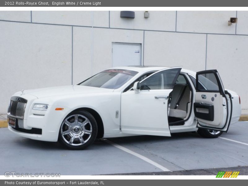 English White / Creme Light 2012 Rolls-Royce Ghost