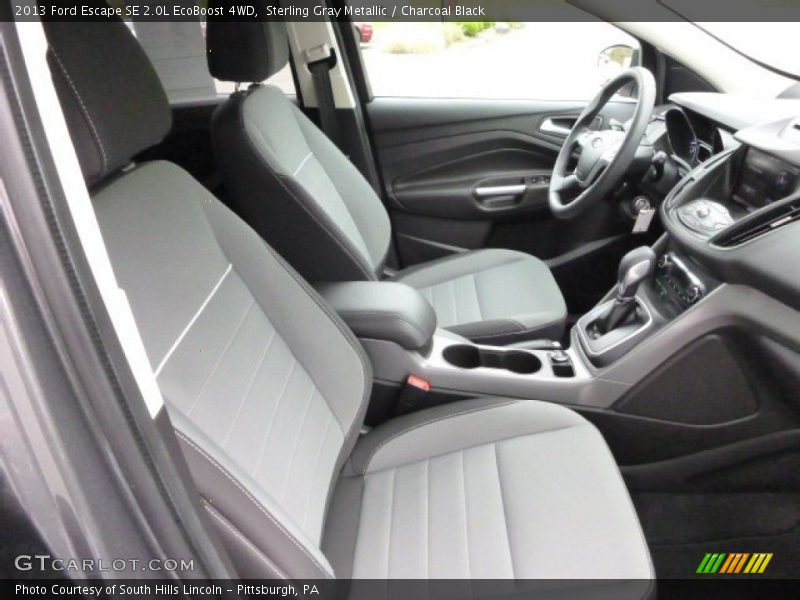 Sterling Gray Metallic / Charcoal Black 2013 Ford Escape SE 2.0L EcoBoost 4WD