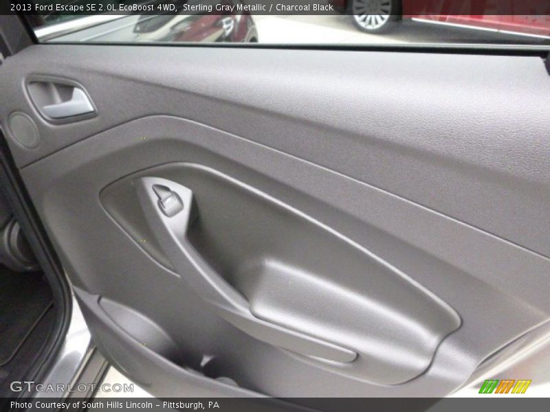 Sterling Gray Metallic / Charcoal Black 2013 Ford Escape SE 2.0L EcoBoost 4WD