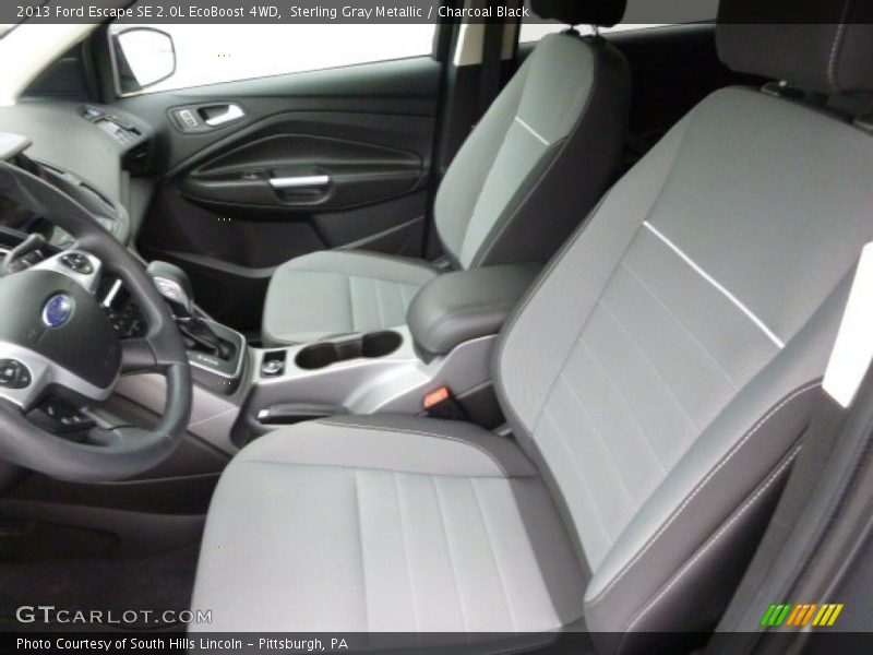 Sterling Gray Metallic / Charcoal Black 2013 Ford Escape SE 2.0L EcoBoost 4WD