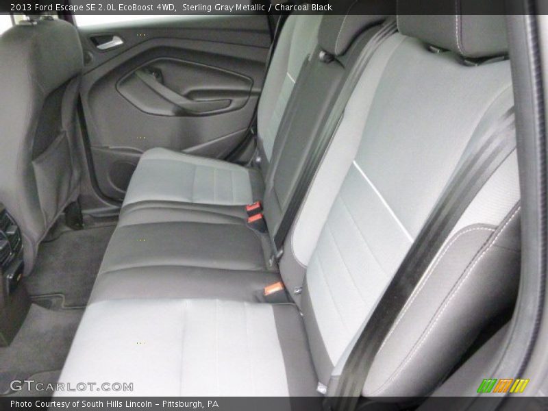 Sterling Gray Metallic / Charcoal Black 2013 Ford Escape SE 2.0L EcoBoost 4WD