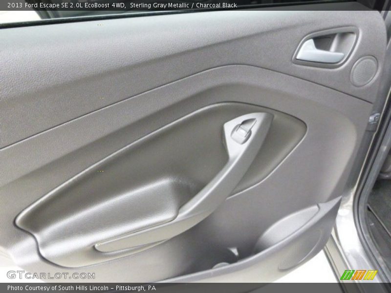 Sterling Gray Metallic / Charcoal Black 2013 Ford Escape SE 2.0L EcoBoost 4WD