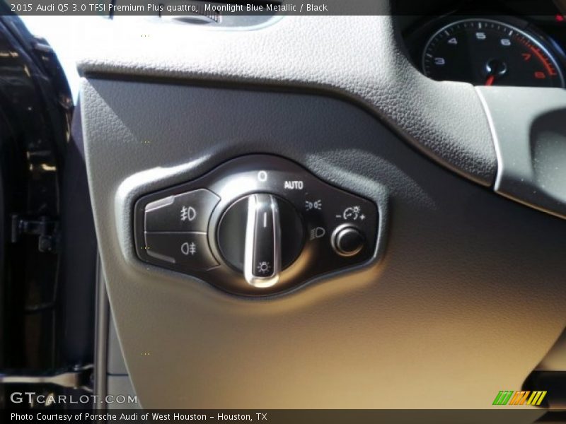 Moonlight Blue Metallic / Black 2015 Audi Q5 3.0 TFSI Premium Plus quattro