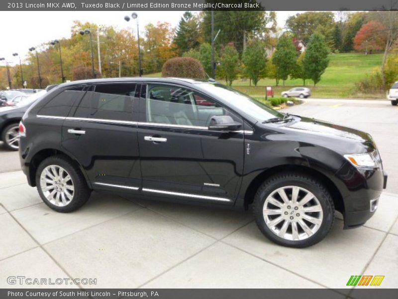 Tuxedo Black / Limited Edition Bronze Metallic/Charcoal Black 2013 Lincoln MKX AWD