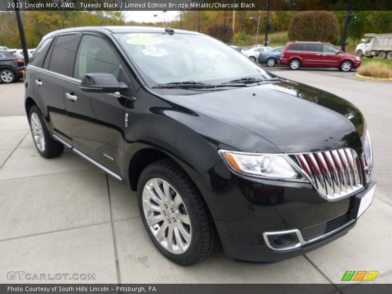 Tuxedo Black / Limited Edition Bronze Metallic/Charcoal Black 2013 Lincoln MKX AWD