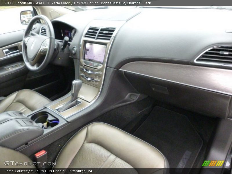Tuxedo Black / Limited Edition Bronze Metallic/Charcoal Black 2013 Lincoln MKX AWD