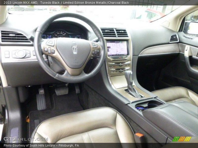  2013 MKX AWD Limited Edition Bronze Metallic/Charcoal Black Interior