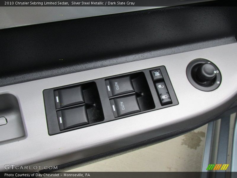 Silver Steel Metallic / Dark Slate Gray 2010 Chrysler Sebring Limited Sedan