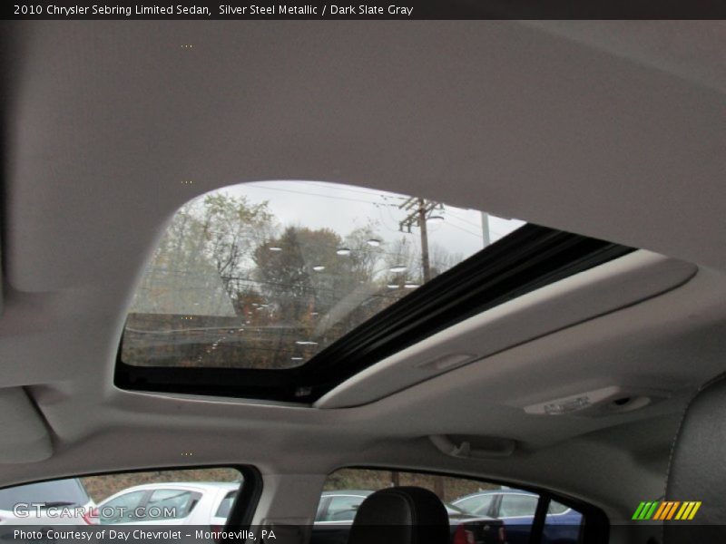 Silver Steel Metallic / Dark Slate Gray 2010 Chrysler Sebring Limited Sedan