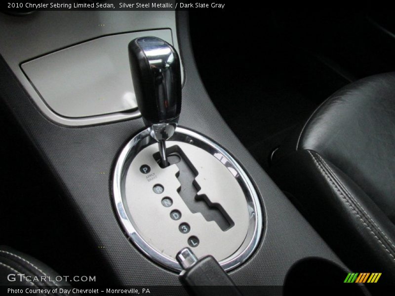 Silver Steel Metallic / Dark Slate Gray 2010 Chrysler Sebring Limited Sedan