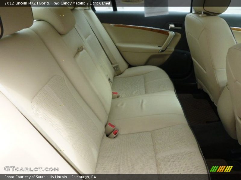 Red Candy Metallic / Light Camel 2012 Lincoln MKZ Hybrid