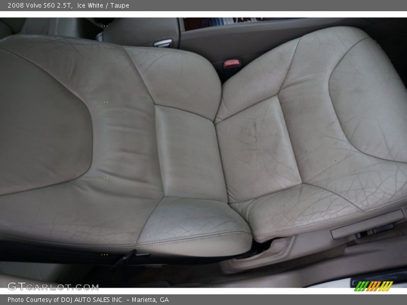 Ice White / Taupe 2008 Volvo S60 2.5T