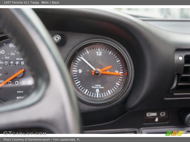  1987 911 Targa Targa Gauges
