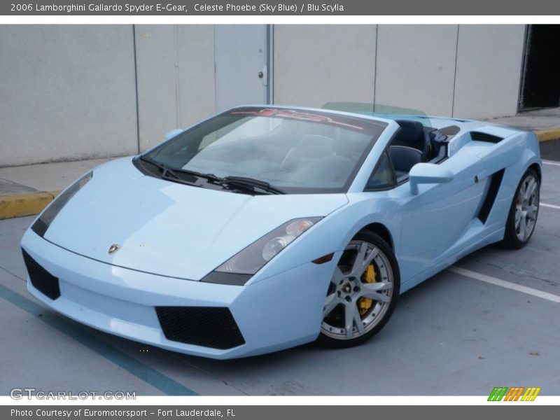 Front 3/4 View of 2006 Gallardo Spyder E-Gear