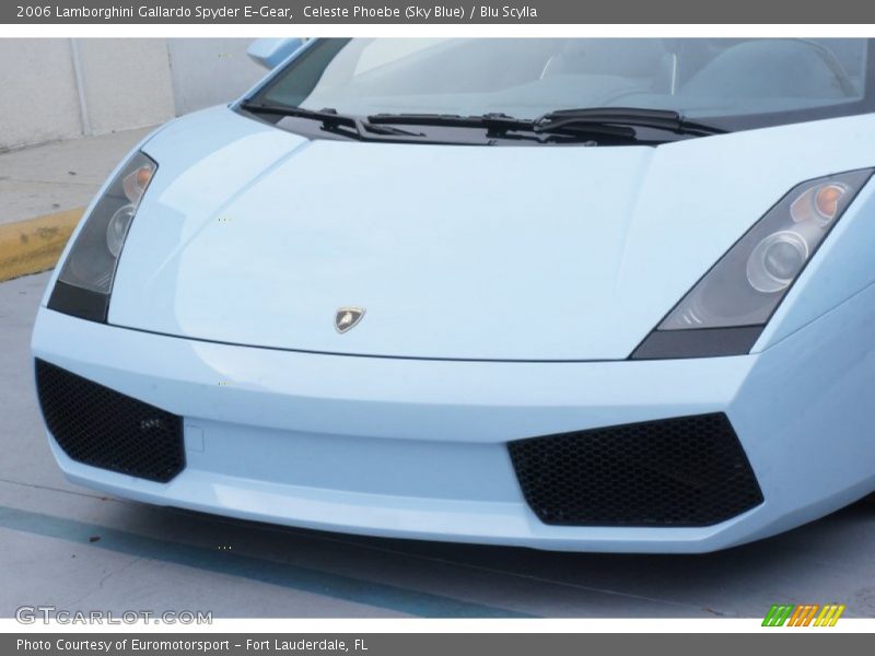 Celeste Phoebe (Sky Blue) / Blu Scylla 2006 Lamborghini Gallardo Spyder E-Gear