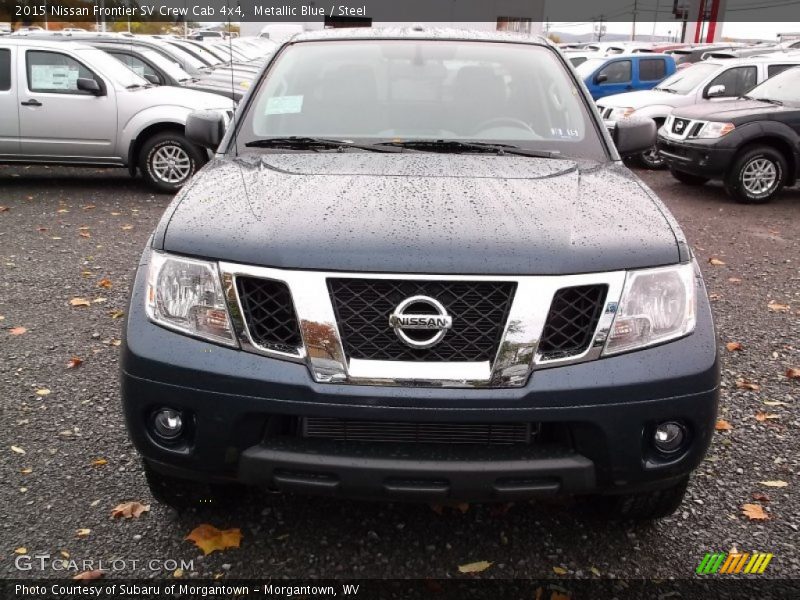 Metallic Blue / Steel 2015 Nissan Frontier SV Crew Cab 4x4