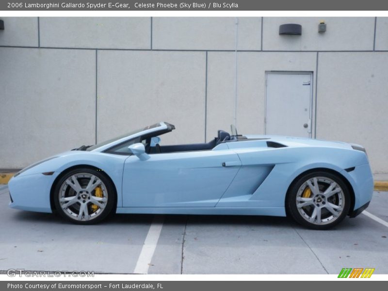  2006 Gallardo Spyder E-Gear Celeste Phoebe (Sky Blue)