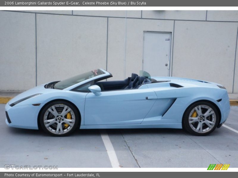  2006 Gallardo Spyder E-Gear Celeste Phoebe (Sky Blue)