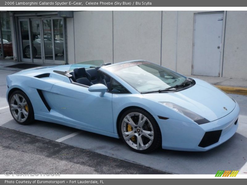  2006 Gallardo Spyder E-Gear Celeste Phoebe (Sky Blue)