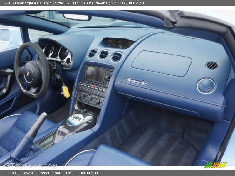 Dashboard of 2006 Gallardo Spyder E-Gear