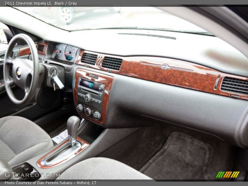 Black / Gray 2011 Chevrolet Impala LS