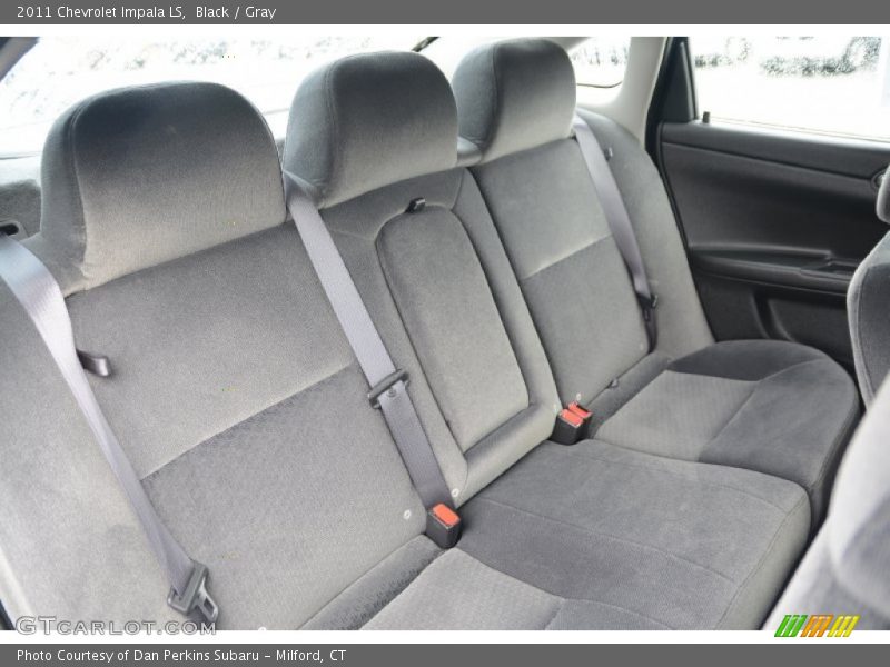 Black / Gray 2011 Chevrolet Impala LS