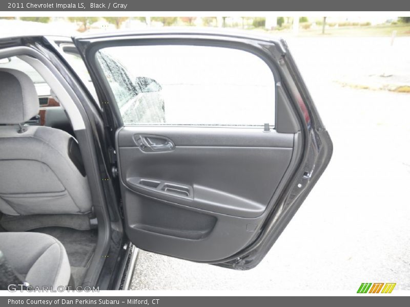 Black / Gray 2011 Chevrolet Impala LS