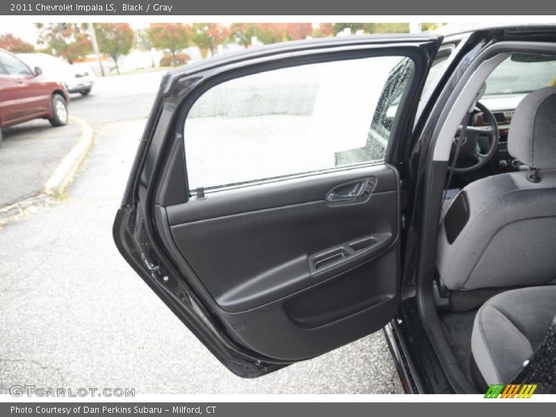 Black / Gray 2011 Chevrolet Impala LS