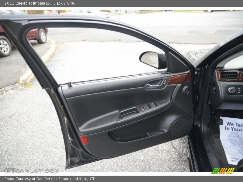 Black / Gray 2011 Chevrolet Impala LS