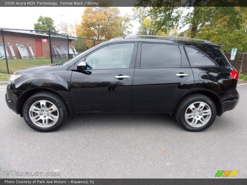 Formal Black / Ebony 2008 Acura MDX Technology