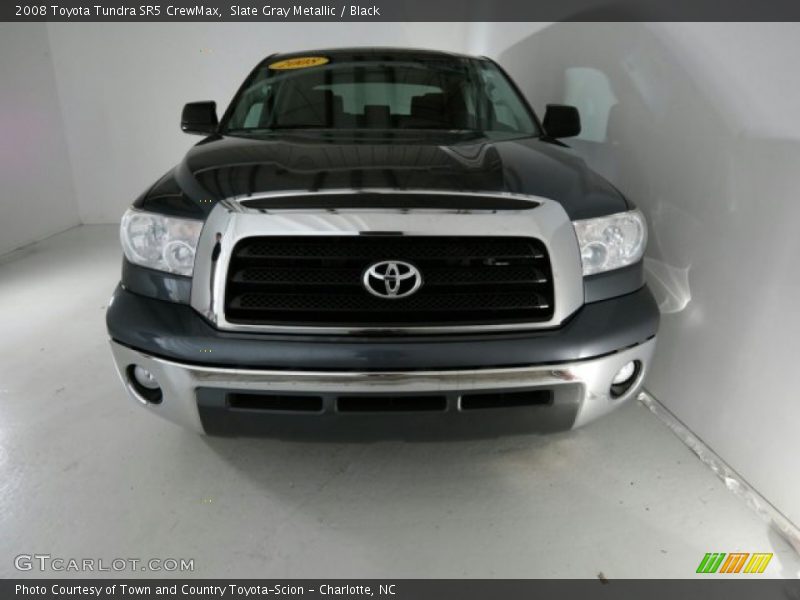 Slate Gray Metallic / Black 2008 Toyota Tundra SR5 CrewMax